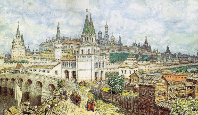 View of 17th Century Moscow