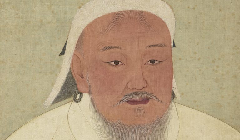 Portrait of Genghis Khan