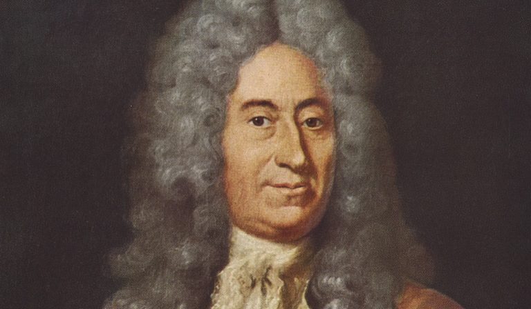 Portrait of Ole Rømer (1644-1710), Danish astronomer.