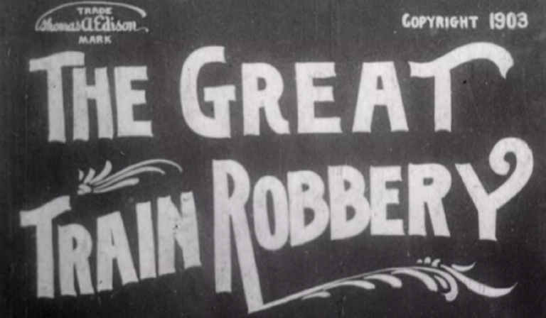 Great Train Robbery title scene
