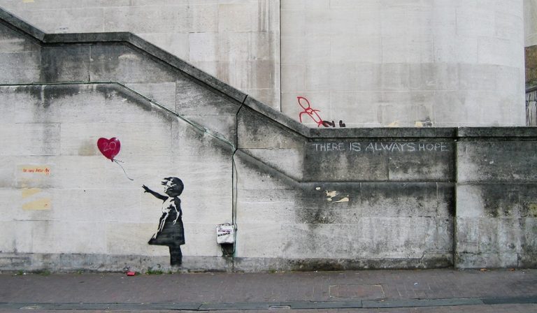 Banksy's Girl With A Balloon
