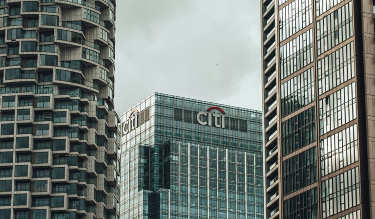 CITI logo on building