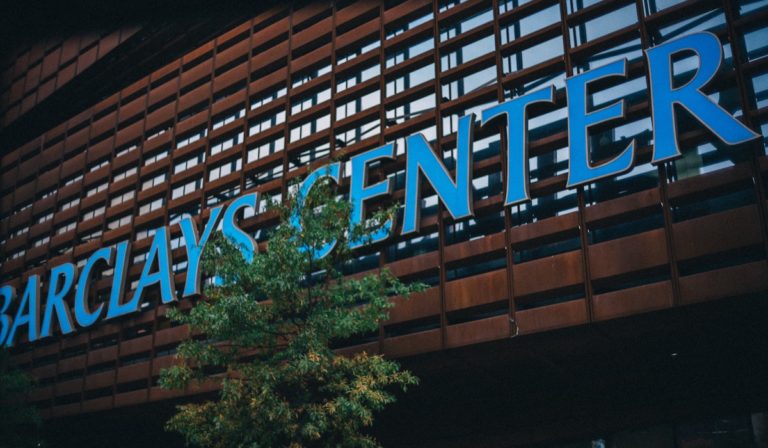 Barclays Center sign