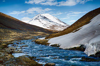 Iceland mountain