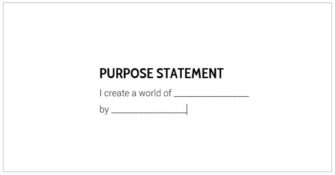 Purpose Statement