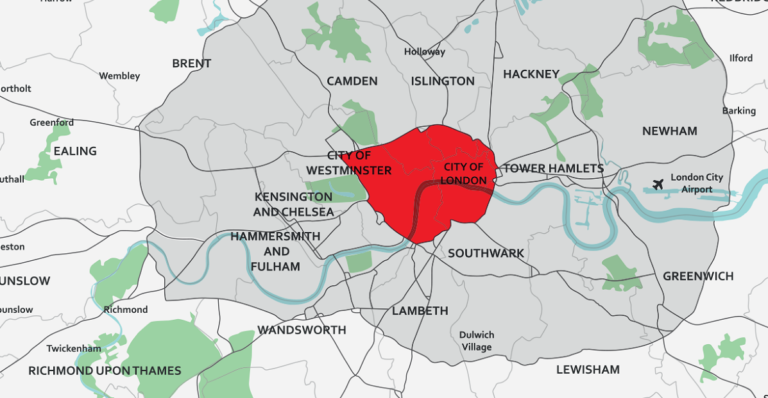 Bikesure London ULEZ Map