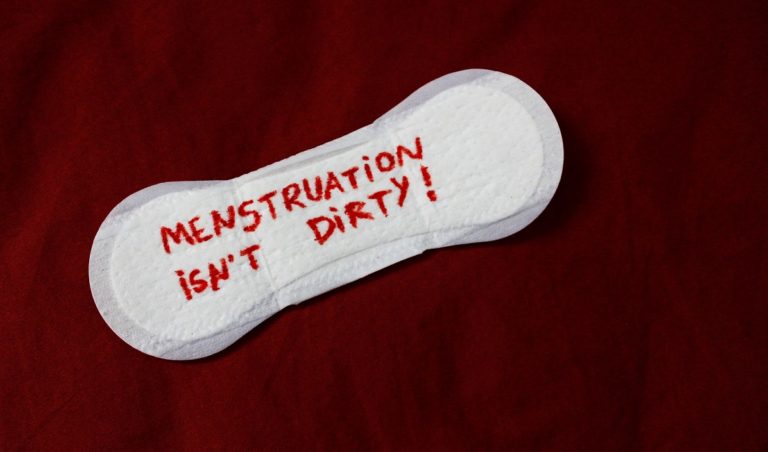 "Menstruation isn't dirty"