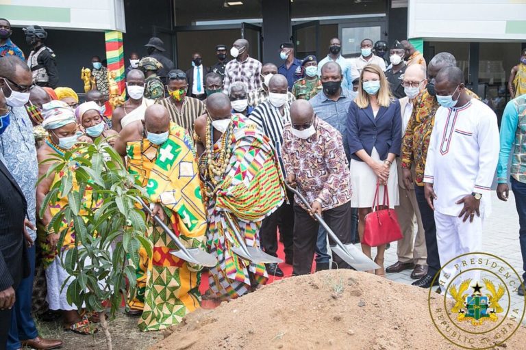 Ghana University of Environment and Sustainable Development groundbreaking