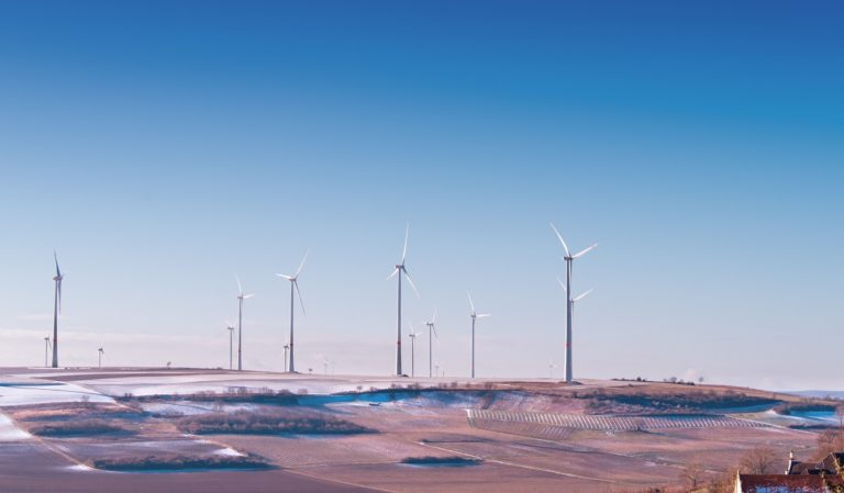 Wind turbines in Germany