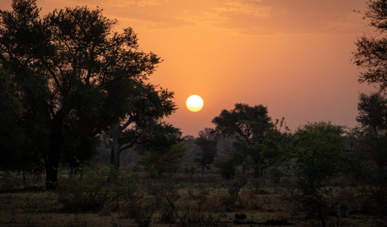 Ghana sunset