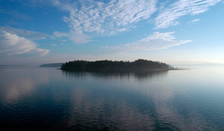 Gulf island, British Columbia