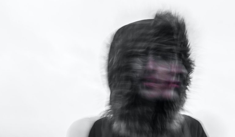 Blurred image of face