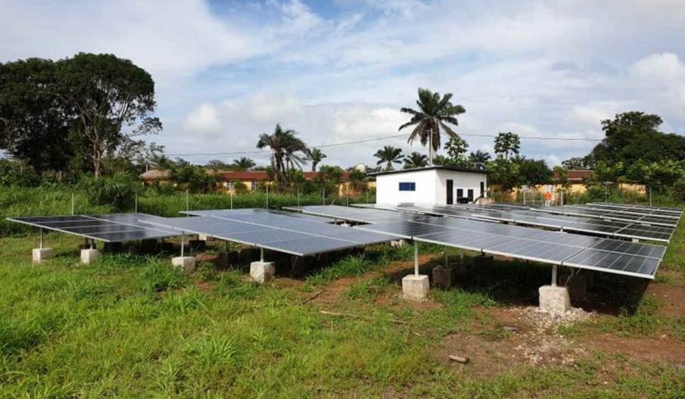 Moyamba solar project Sierra Leone