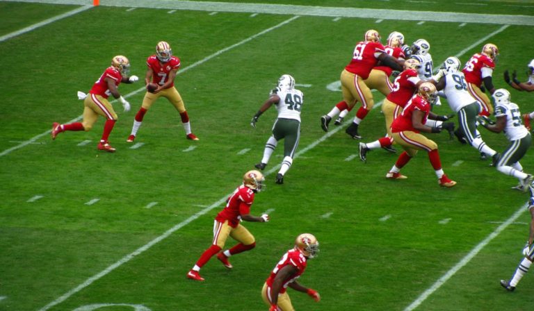 NFL game with Colin Kaepernick