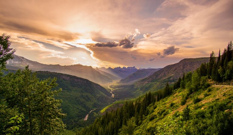 West Glacier Montana landscape