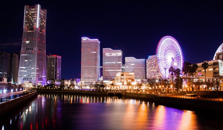 Yokohama city, Japan.