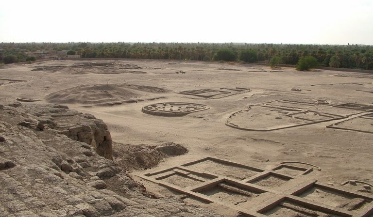 Kerma city ruins