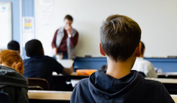 Students in classroom