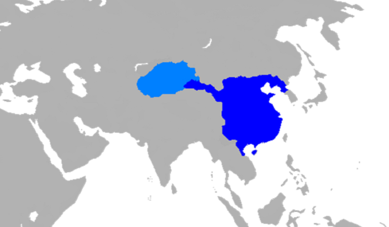 Han Dynasty map 2CE