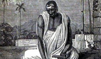 19th-century illustration of a Hindu astronomer Brahmagupta