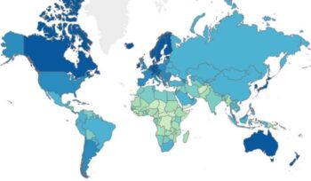 2022 Social Progress Index map|Earth