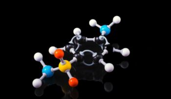 A molecule model