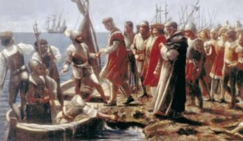 Arrival of Christopher Columbus