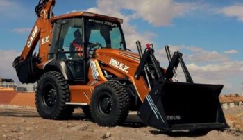 CASE Electric Backhoe-Loader