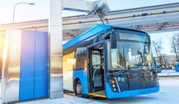 Electric bus|Insde a bus e