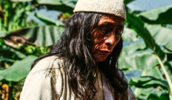 Indigenous person from Kogui people of Colombia