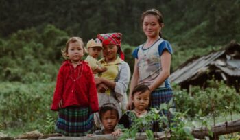 Laotian family