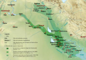 Map of Babylonia