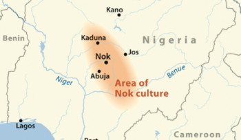 Map of the Nok culture