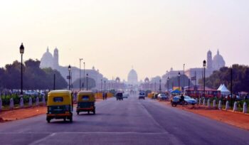 New Delhi buses