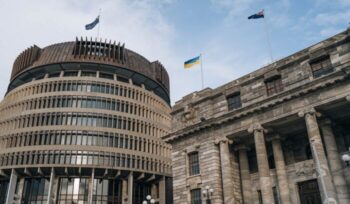 New Zealand Parliament Buildings in Wellington