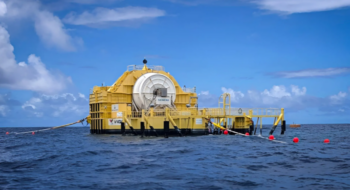 Ocean Energy grid-scale wave energy generator Hawaii