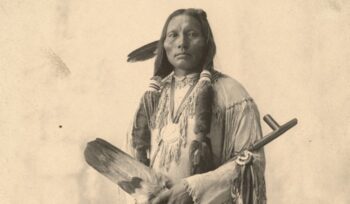 Old photograph of Native American person