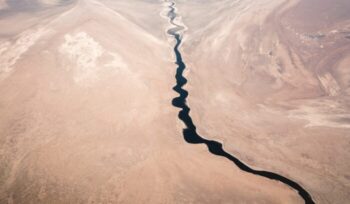 River in desert