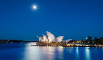 Sydney Opera House at night