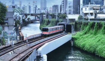 Train in Tokyo