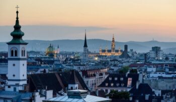 Vienna skyline