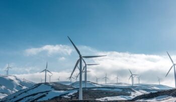 Wind turbines in the snow|Wind Hydro